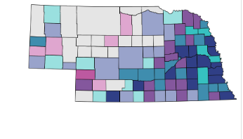 Bivariate map